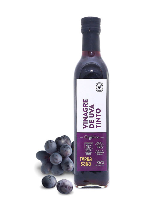 Vinagre de uva orgánico