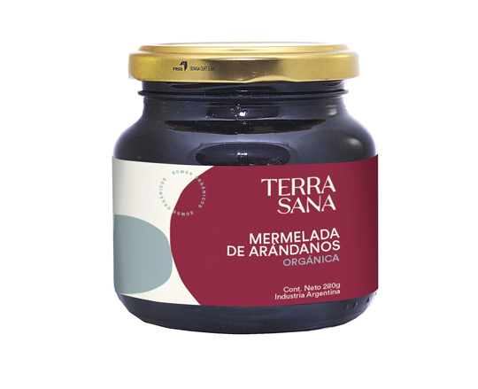 Confitura orgánica de frutos del bosque