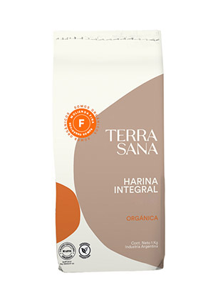Harina integral orgánica