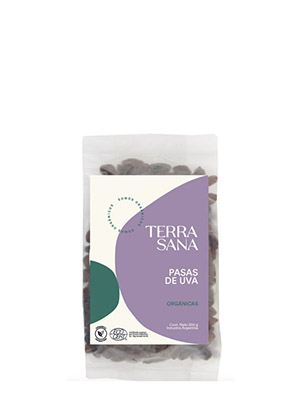 Pasas de Uva orgánica